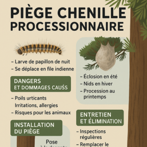 piege chenilles